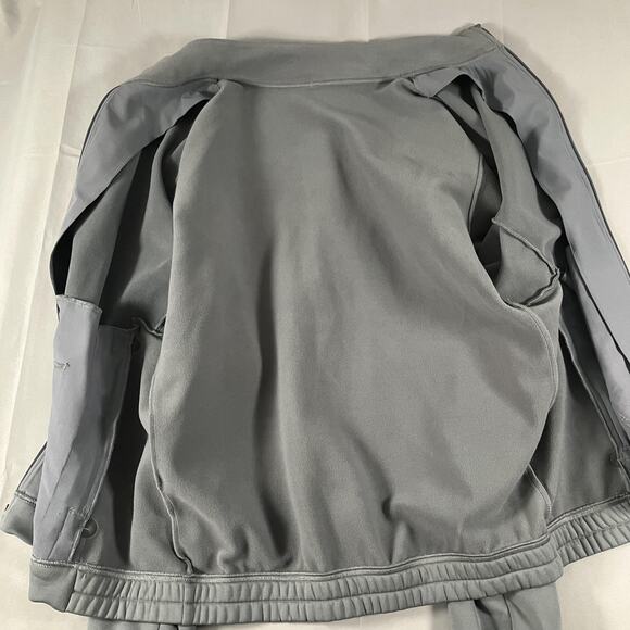 Lululemon Jacket Mens Extra Large Gray Full Zip Fleece Lined Pockets Athletic - Picture 8 of 11